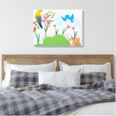 「春のセレナーデ」 キャンバスプリント (インサイチュ (寝室))