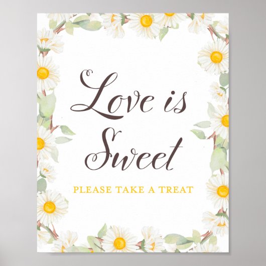 春のダリアをテーマにしたウェディング | ベビーシャワー サイン (正面)