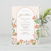 春のチューリップ招待状 招待状 (スタンド正面)