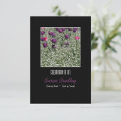 春のチューリップ お別れの会 招待状 (スタンド正面)