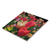 春のチューリップ タイル (側面)