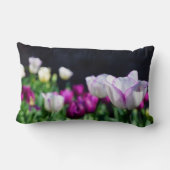 春のチューリップ ランバークッション (裏面)