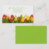 春のチューリップ 名刺 (正面/裏面)