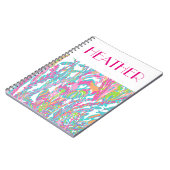 春のデザインはノートをカスタマイズ ノートブック (左側)