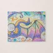 春のドラゴン ジグソーパズル (横)