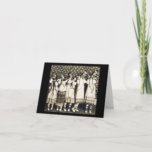 春のバレエのRussesの儀式 カード (正面)