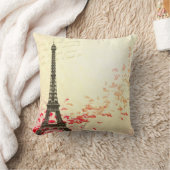 春のパリの愛 クッション (ブランケット)