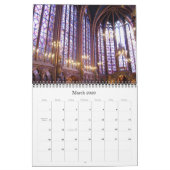 春のパリ カレンダー (3月 2026)