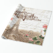 春のパリ ラッピングペーパー (アンロールド)