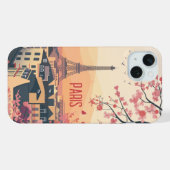春のパリ iPhoneケース (裏面横)