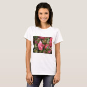 春のピンクの花梨 Tシャツ (正面フル)