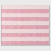 春のピンクパターン ラッピングペーパー (フラット)