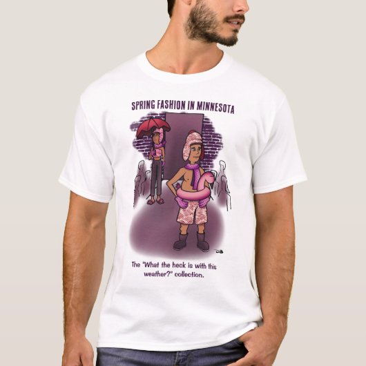 春のファッション メンズTシャツ Tシャツ (正面)