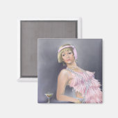 春のフラッパーの磁石 マグネット (正面/裏面)