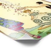 春のフランスアールデコ フォトプリント (角)