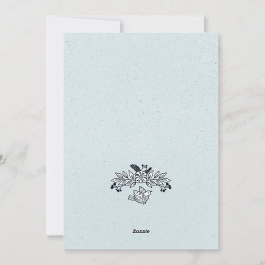 春のフローライースターフォトカード シーズンカード (裏面)