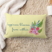 春のフローラ ランバークッション (ブランケット)