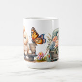 「春のブンニーズ」セラミックマグカップ コーヒーマグカップ (中央)