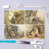 春のベビー 薄葉紙 (クラフト)