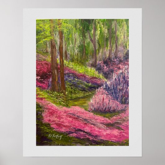 春のポスターアート ポスター (正面)