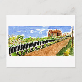 春のポストカードで帰路 ポストカード