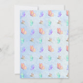 春のポットラック フレンズギビング グリル アンド チル パーティー 招待状 (裏面)