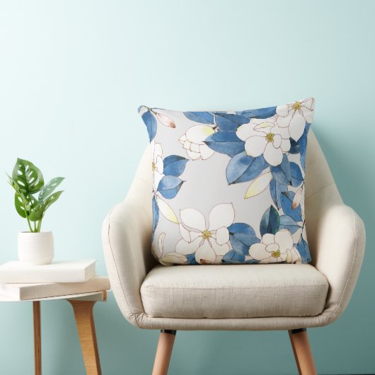 春のマグノリア クッション (椅子)