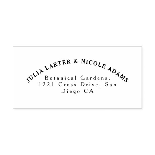 春のマスタードイエローとパープルの草原の花の結婚式 セルフインキングスタンプ (デザイン)