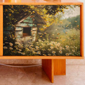 春のミツバチのデコパージュ 薄葉紙