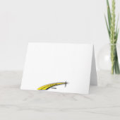 春のメッセージカード カード (裏面)