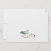 春のメドレー招待状 招待状 (裏面)