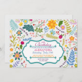 春のメドレー招待状 招待状 (正面/裏面)