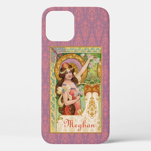 春のユーゲント様式 iPhoneケース Case-Mate iPhoneケース (裏面)