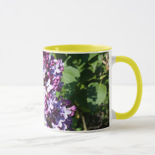 春のライラックの蜂蜜の蜂 マグカップ