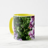 春のライラックの蜂蜜の蜂 マグカップ (正面左)