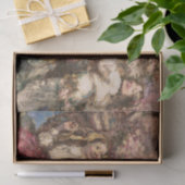 春のラウンドディレイ(by Edward Atkinson Hornel) 薄葉紙 (ギフト)