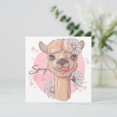 春のラマ シーズンカード (スタンド正面)