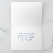 春のロマンチックな誕生日のために私の妻 カード (内部)