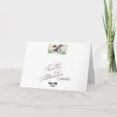 春のロンプ（灰色） カード (裏面)