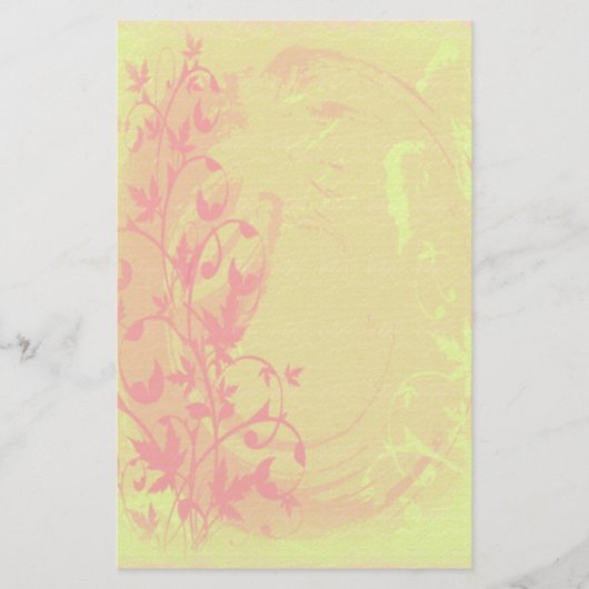 春の事の文房具 便箋 (正面)