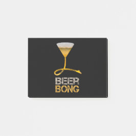 春の休暇と花嫁のお別れパーティーのためのビアボン ポストイット