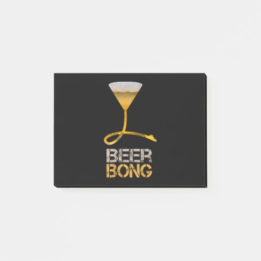 春の休暇と花嫁のお別れパーティーのためのビアボン ポストイット (正面)