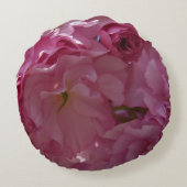 春の円形の装飾用クッション ラウンドクッション (裏面)