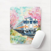 春の列車 マウスパッド (マウス)