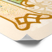 春の到来を告げるアールヌーボー・ポスター ポスター (角)