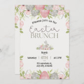 春の到来を喜び、楽しいイースターのブランチを祝おう! シーズンカード (正面/裏面)