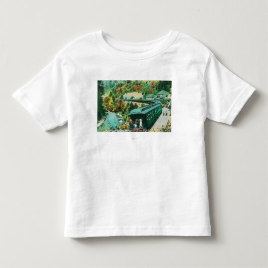 春の到着 トドラーTシャツ (正面)