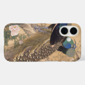 春の双鳳図（ばいおうず）/ 春の孔雀のペア  by 池猿平寧 Case-Mate iPhoneケース (裏面 (横))