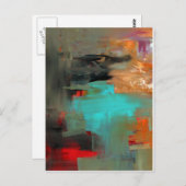 春の反映 ポストカード (正面/裏面)