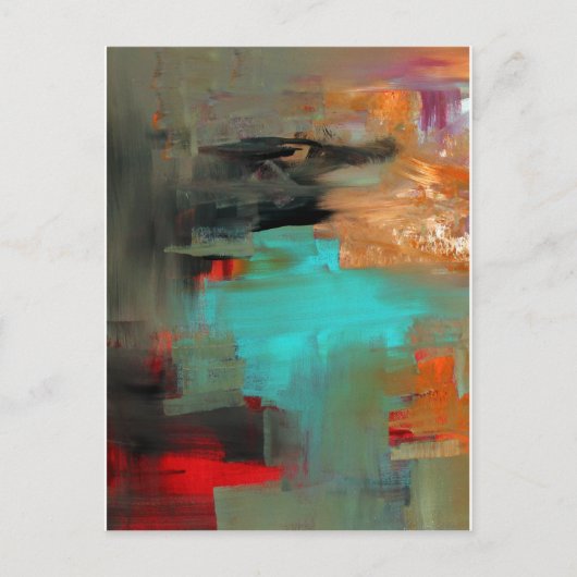 春の反映 ポストカード (正面)